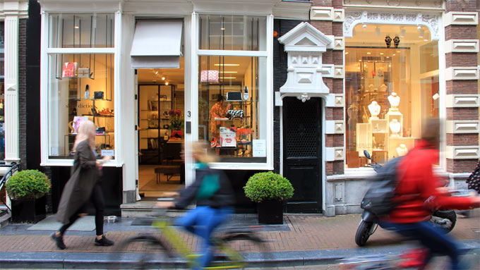 Viertel 9 Straatjes in Amsterdam