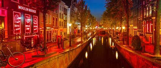 De Wallen - das Rotlichtviertel von Amsterdam