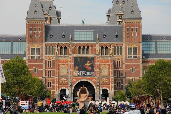 Rijksmuseum von außen